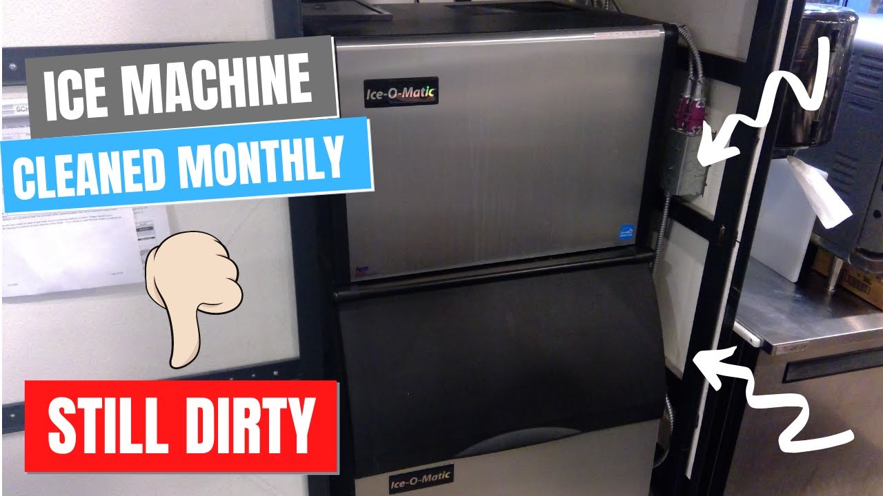 Iceomatic Ice macine is not cleaning properly (ICE0400)