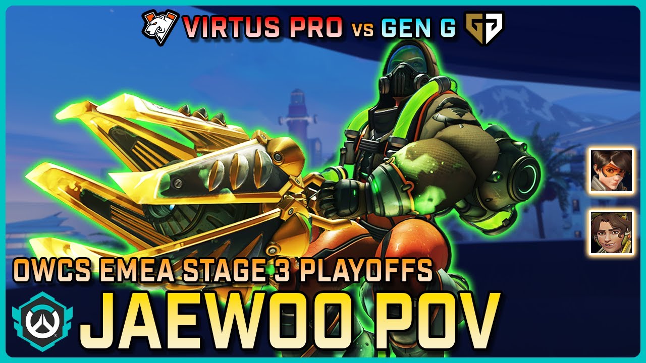 [ JaeWoo ] EARTH-SHAKING Venture Plays | Virtus Pro vs Gen G | OWCS EMEA Stage 3 Playoffs