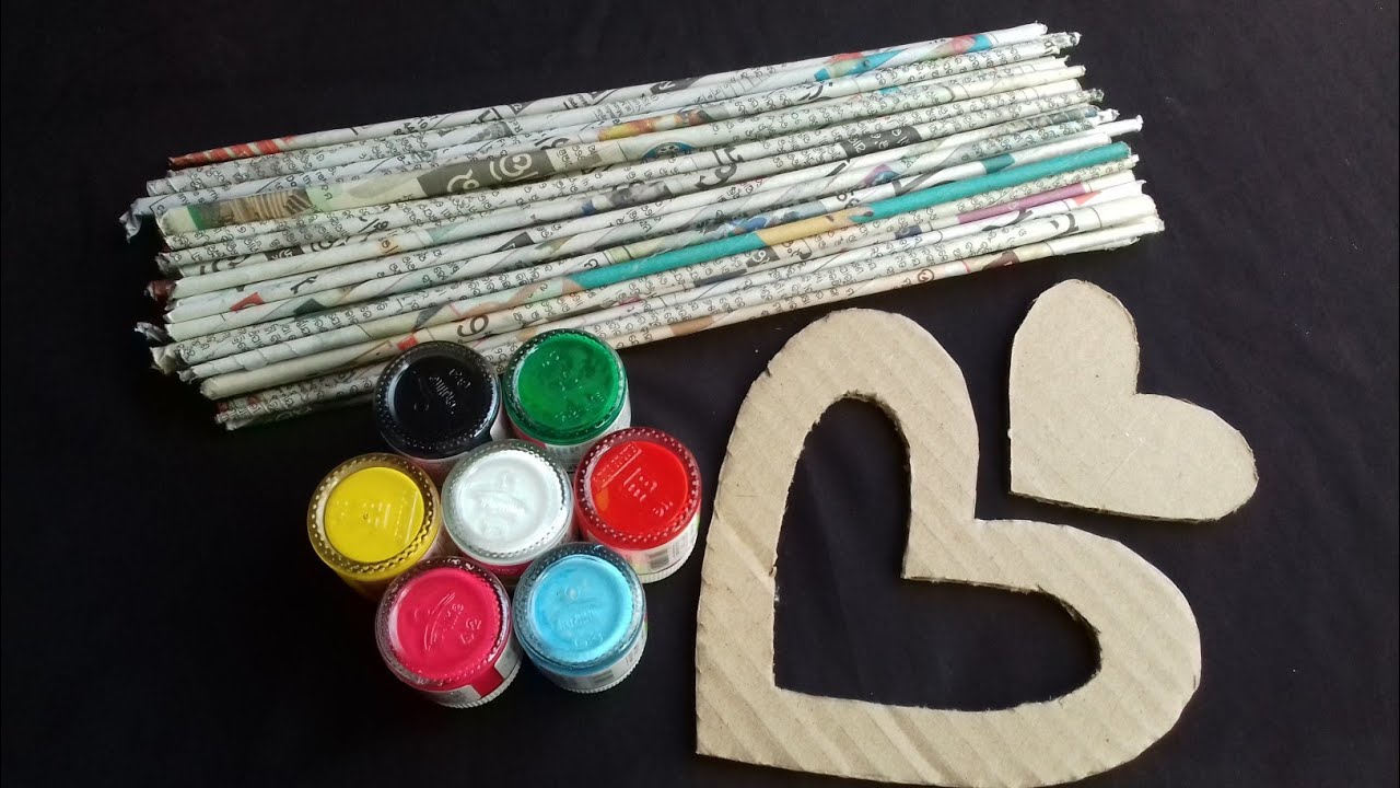 5 Amazing Newspaper Craft Ideas | Newspaper Craft Ideas | Home Decor Ideas #viralvideo