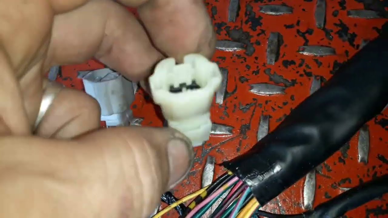 Chicote elétrico da CG 150 TITAN 2009 na 2010 MIX , sonda de 1 fio para de 4 fios