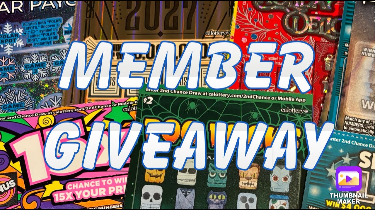 Member Giveaway ‼️ October 2026 #california #lottery #scratchers #shorts #shortsfeed