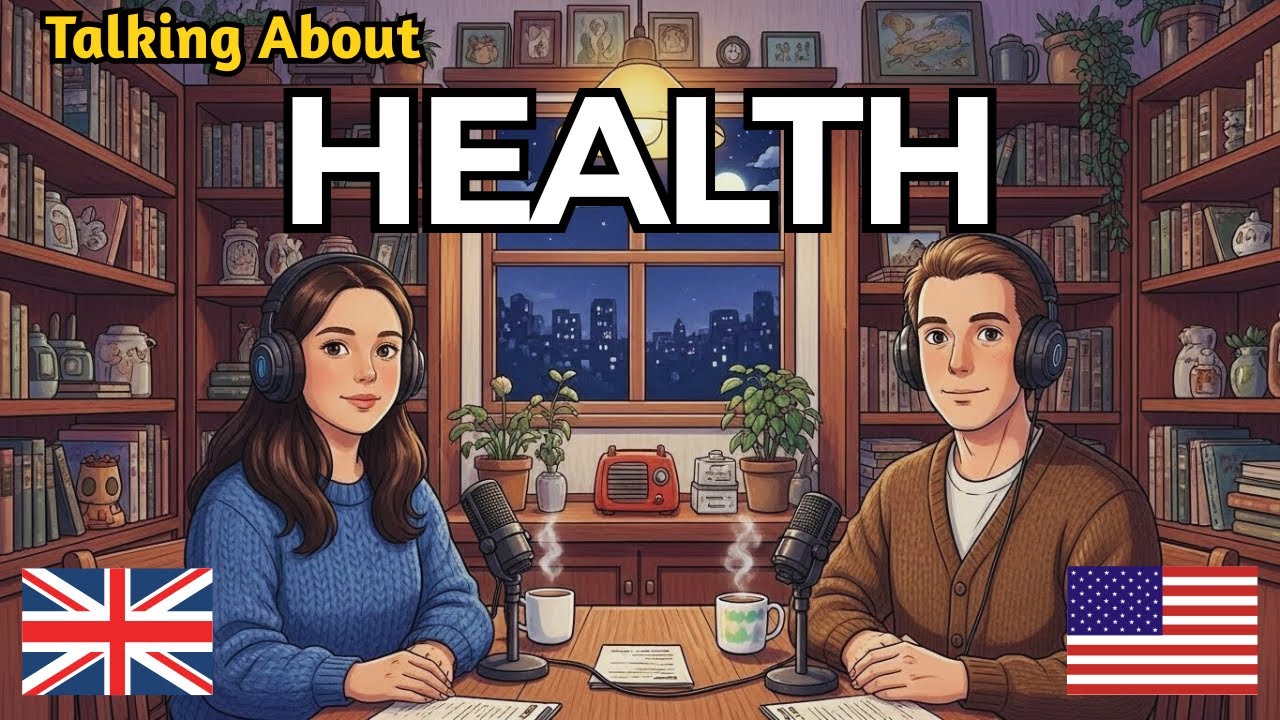 How to Talk About Health in English | English Speaking Podcast for Fluency
