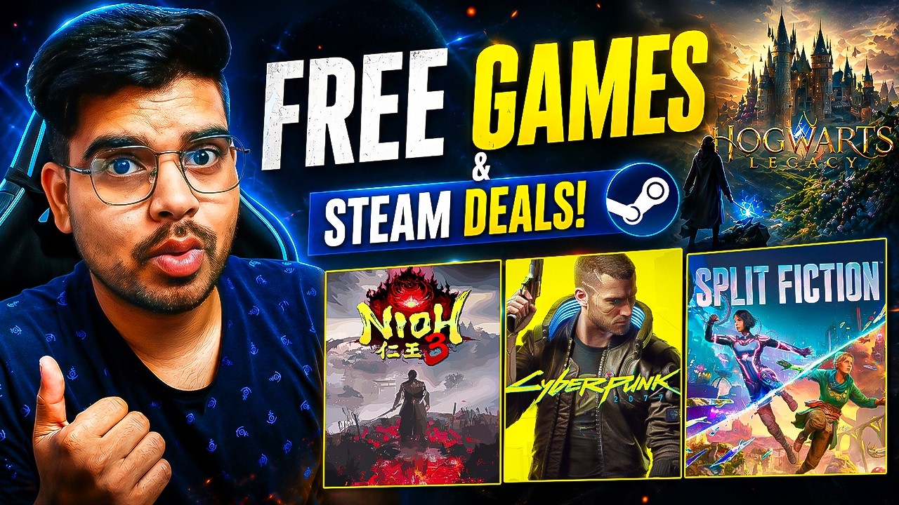 Claim Big AAA Title for Free + Steam Biggest Discounts Right Now