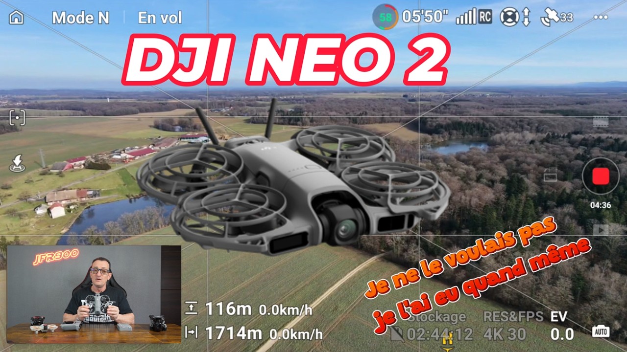 DJI NEO 2 : Je vous ai menti !! On en parle + Test  (1ere partie)