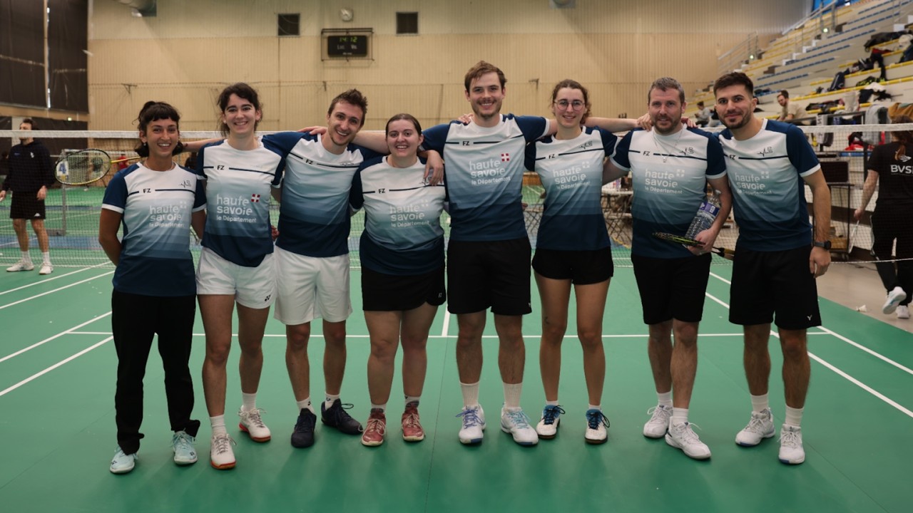 Thonon Badminton Club - La nationale en ligne de mire
