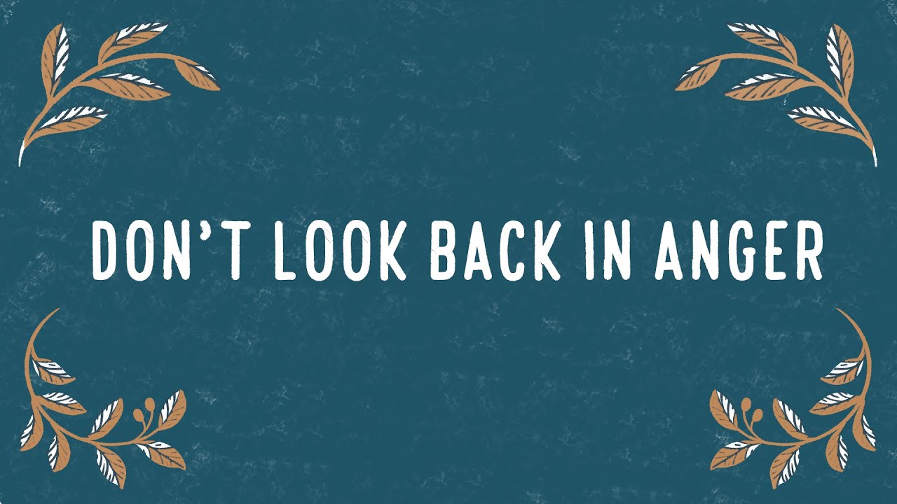Don't Look Back In Anger - Oasis cover - Daniel Robinson