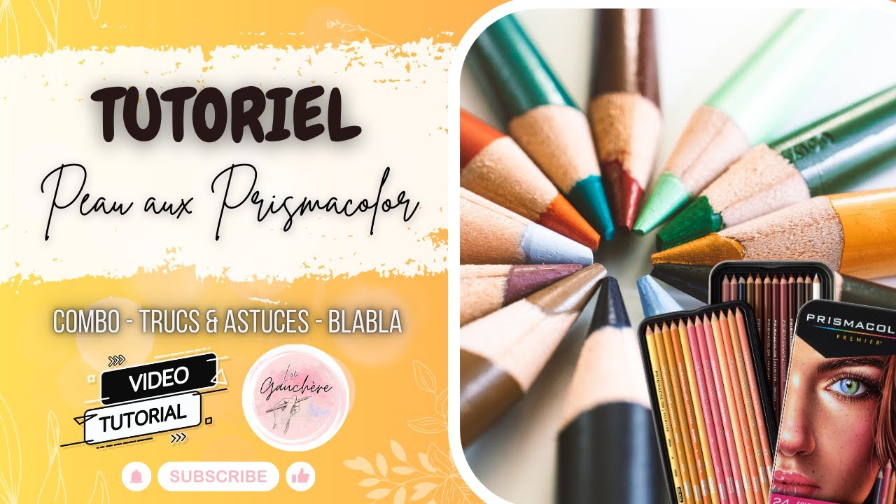 TUTORIEL - Peau aux Prismacolor - Truc & Astuces - Blabla