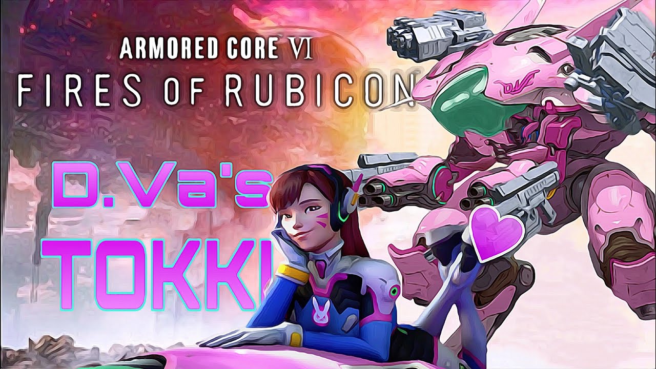 I STOLE D.VA'S BLUEPRINTS! - Armored Core 6 (TOKKI MEKA Cosplay) Ranked PvP