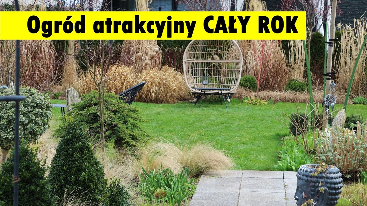 Sposób na ogród atrakcyjny przez 12 miesięcy w roku