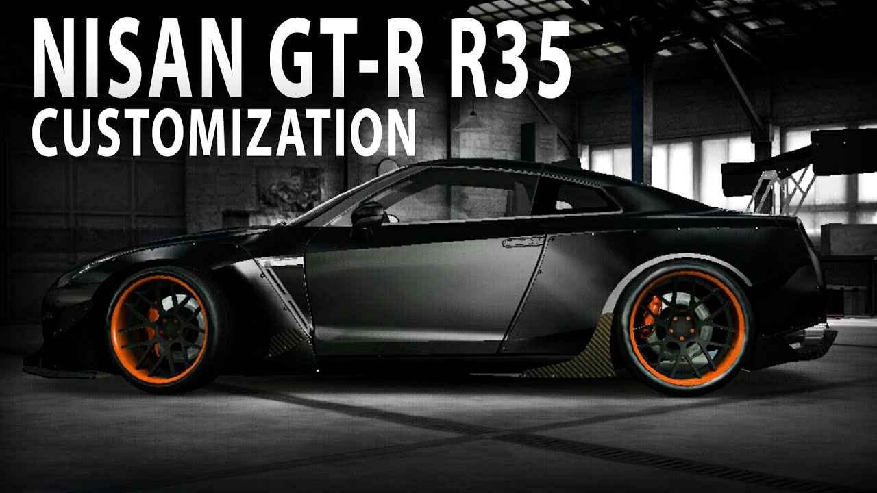 NFS NO LIMITS - Nissan GT-R R35 (Customization and Gameplay)