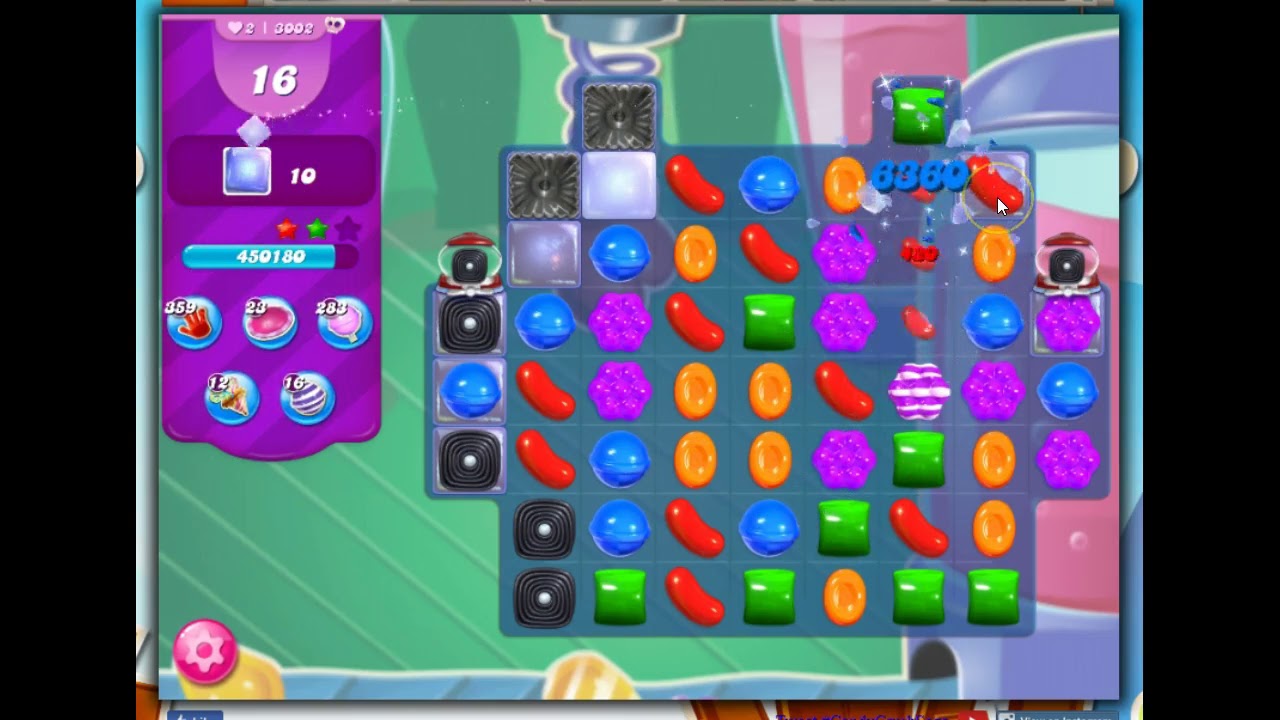Candy Crush Level 3002 Talkthrough, 25 Moves 0 Boosters