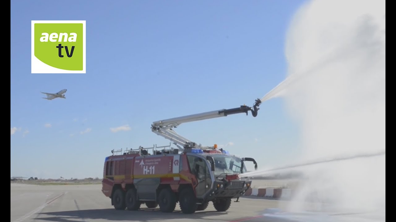 Aena | Bomberos del Aeropuerto de Barcelona-El Prat