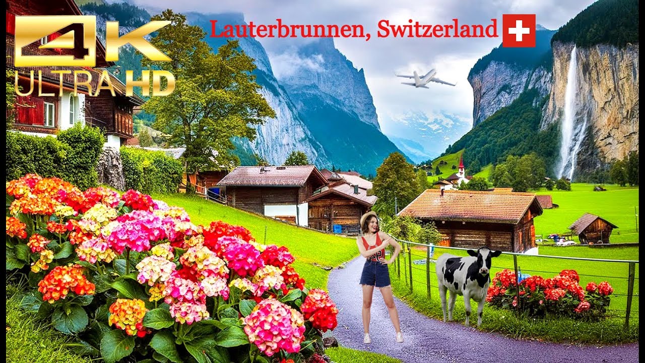 Lauterbrunnen, Switzerland: The Valley of 72 Waterfalls