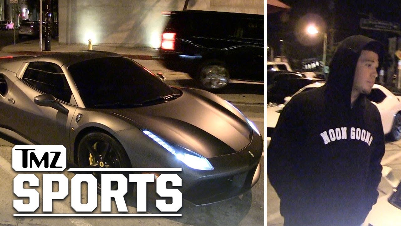 NBA's Devin Booker Flashes Baller Ferrari in L.A. | TMZ Sports