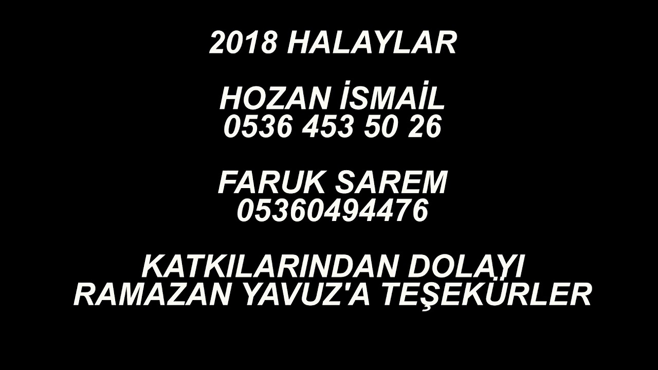 Hozan  ismail  2018 halay