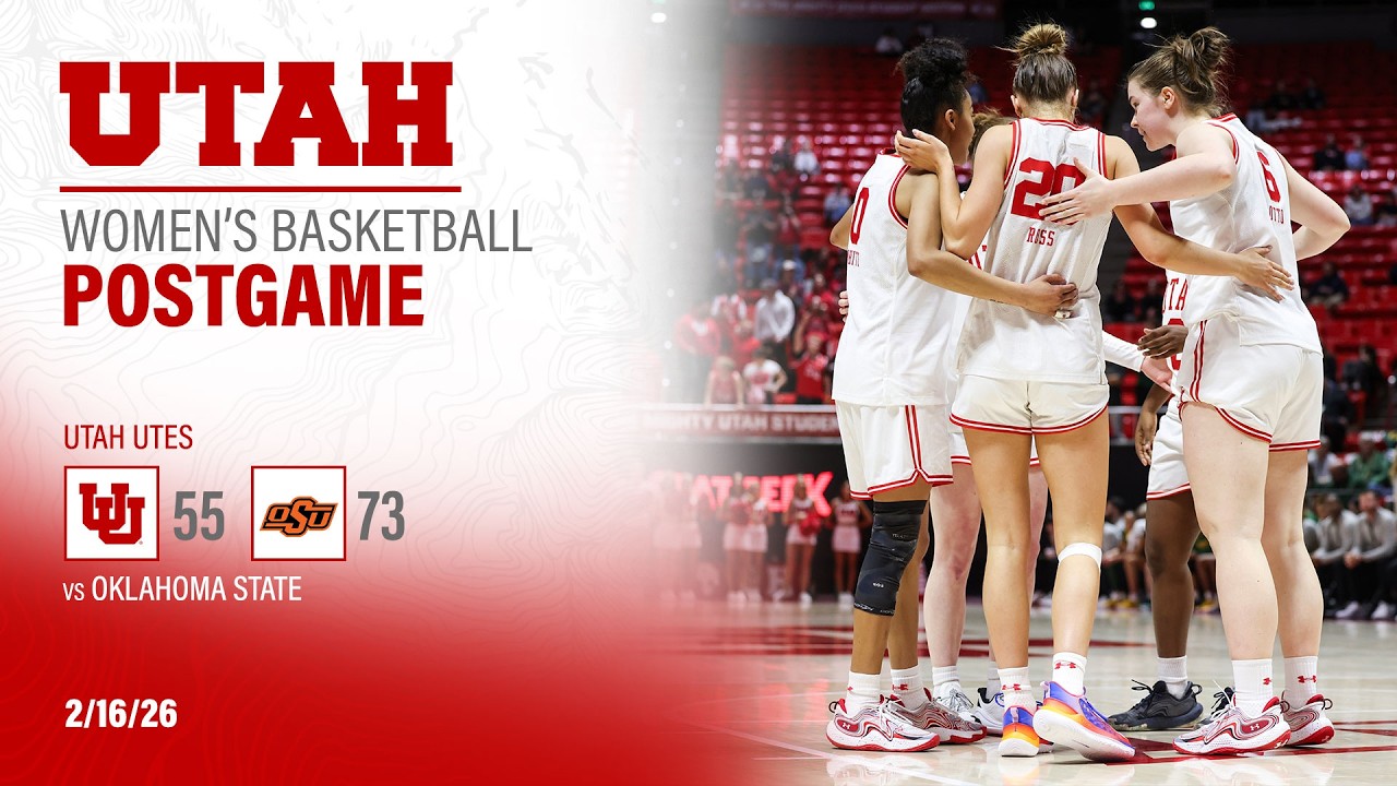 Utah: 55, Oklahoma State: 73 | Women's Basketball Postgame Press Conference