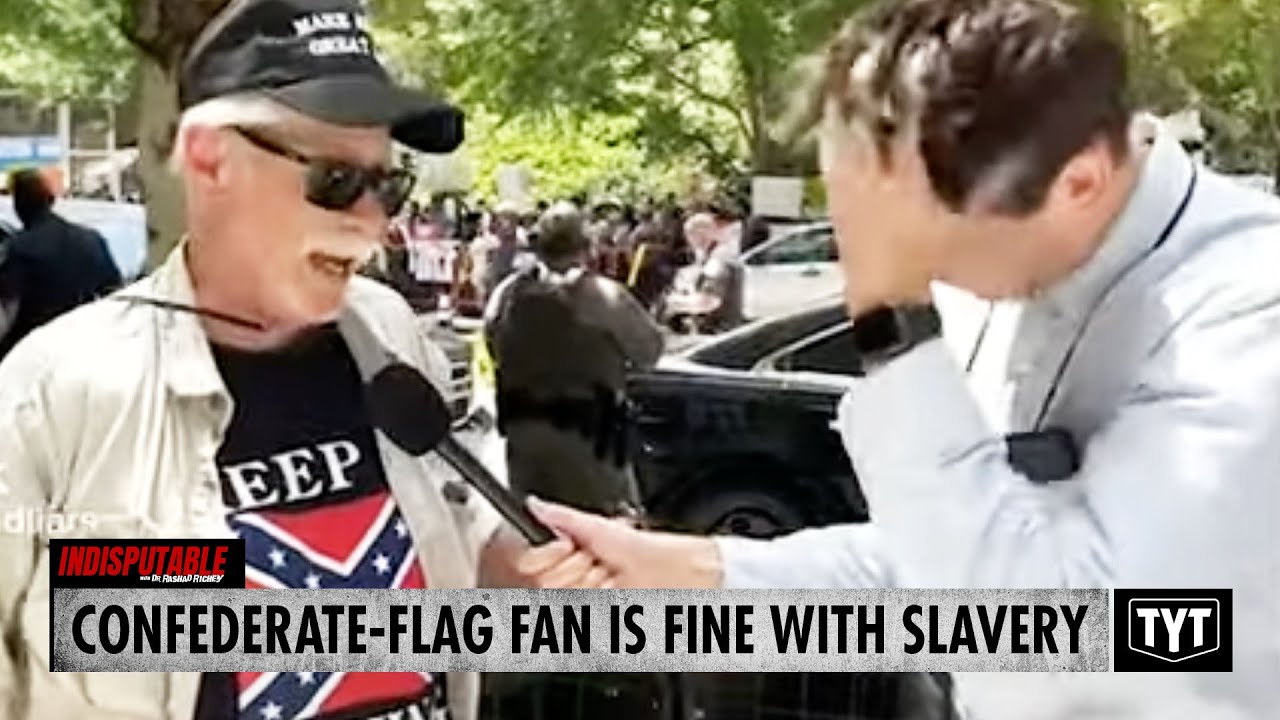 Confederate-Flag Adorned Racist Is Just Fine With Slavery