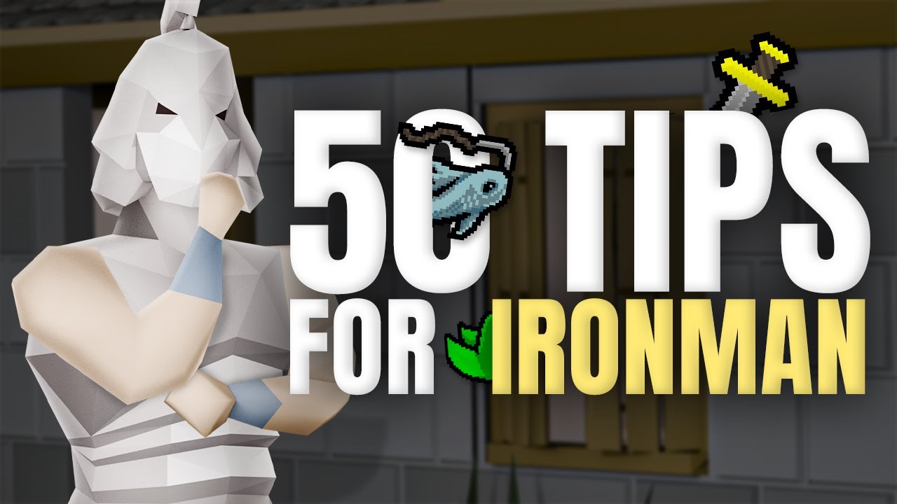 50 Useful Tips & Tricks for OSRS Ironmen 2025