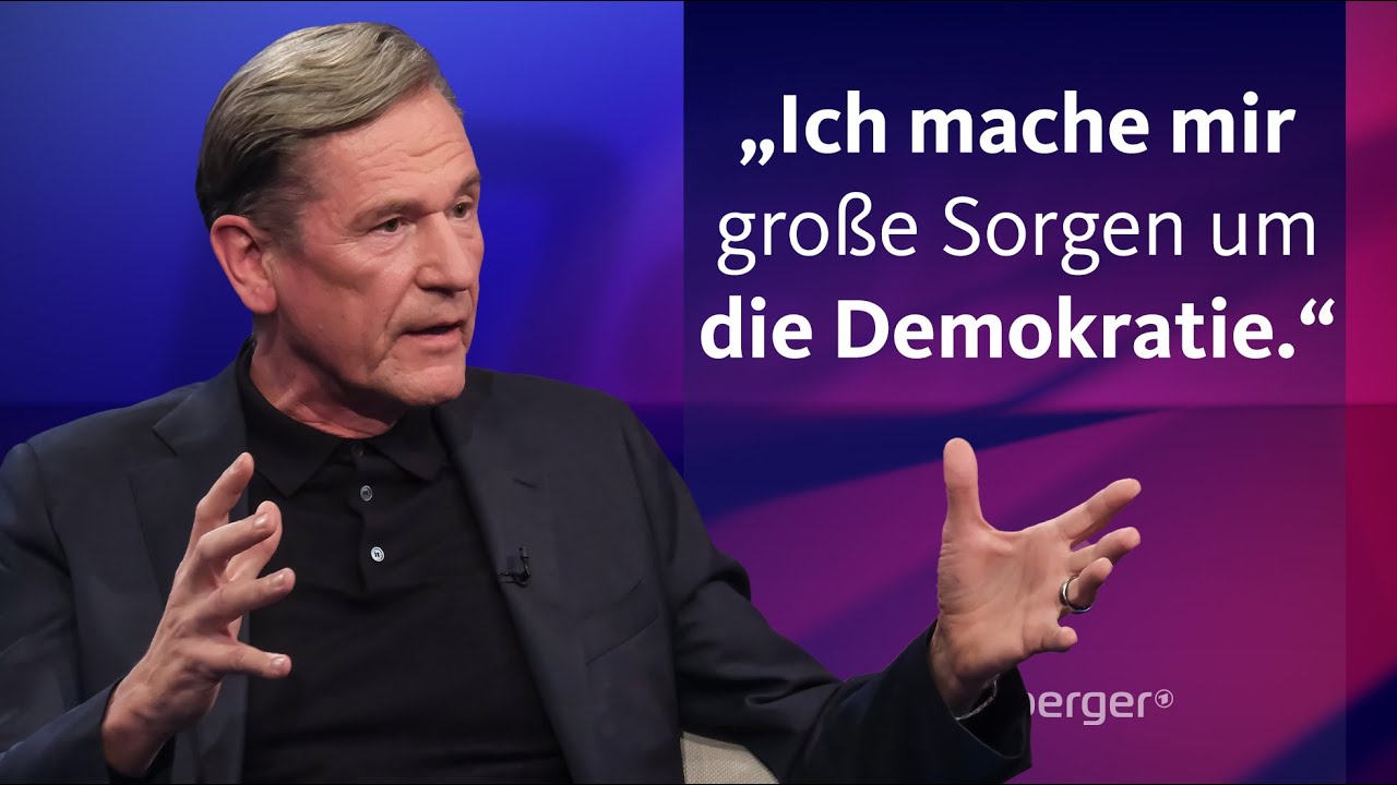 Mathias Döpfner über Wirtschaftspolitik, China und seine Rolle als Springer-Chef | maischberger