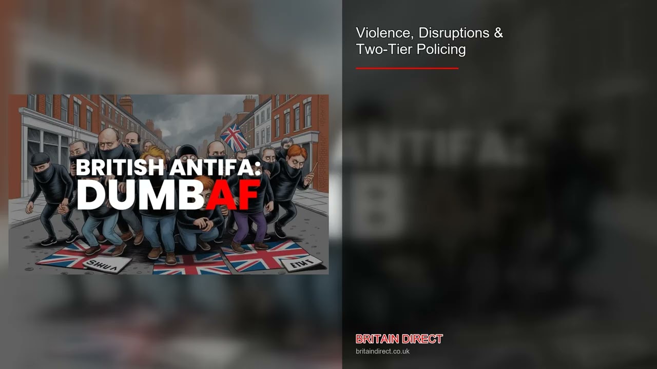 UK Antifa: Violence, Disruptions & Two-Tier Policing
