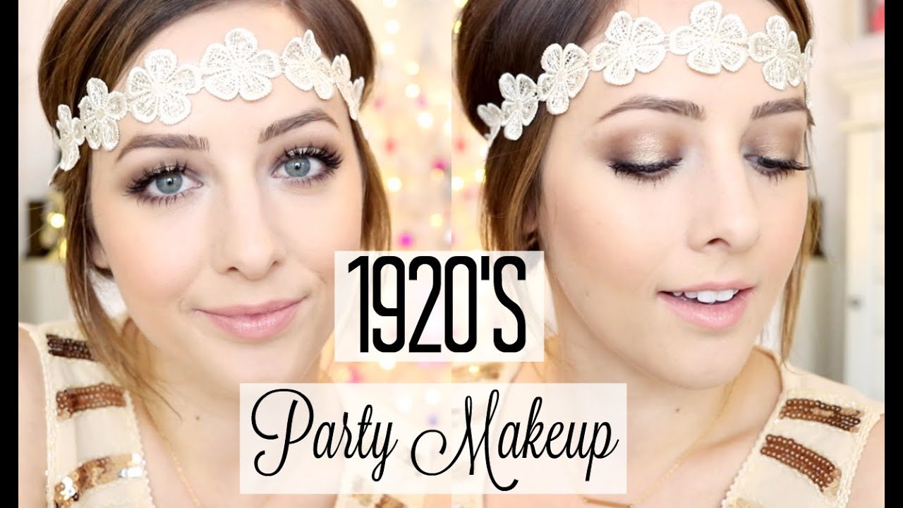 1920's Inspired Holiday Party Makeup!