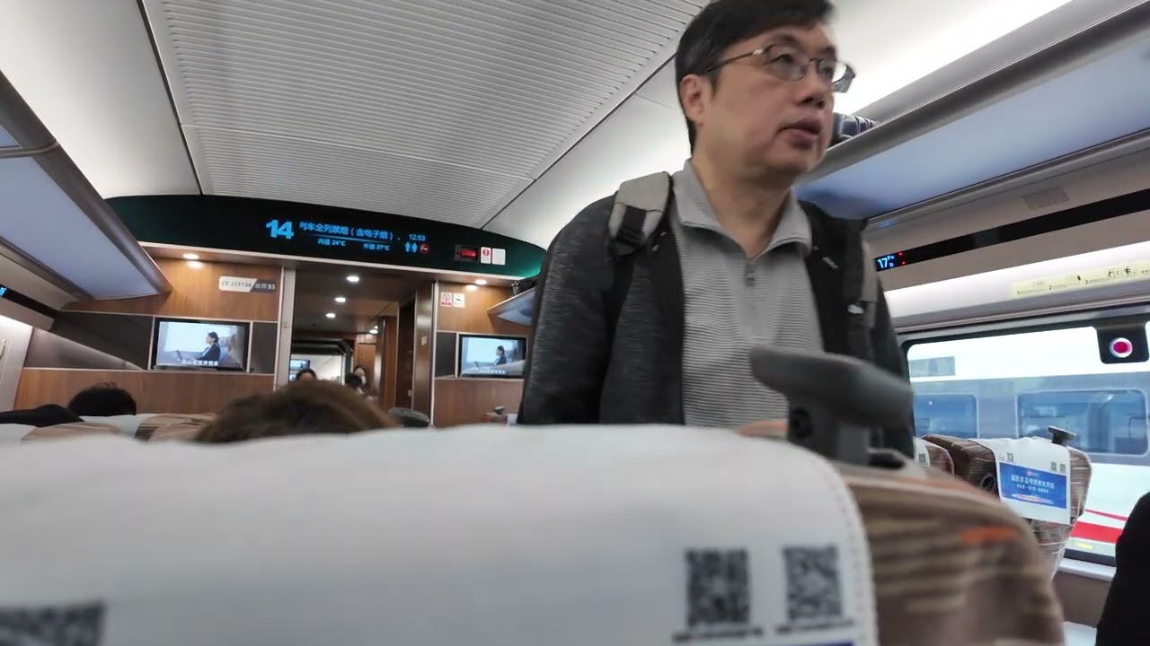 China Railway High-speed CR400AF-A Series Futian to Shenzhen North