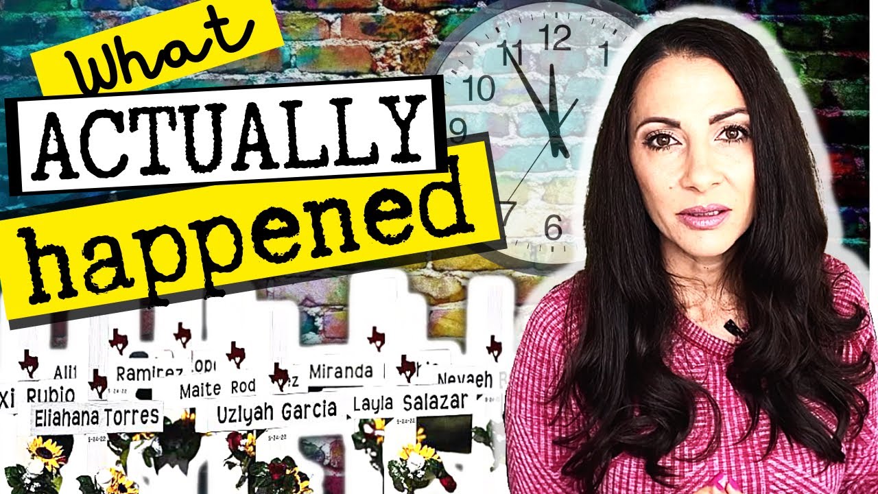 90 Minutes  Of Terror-  ACTUAL Detailed Timeline Uvalde Texas Shooting