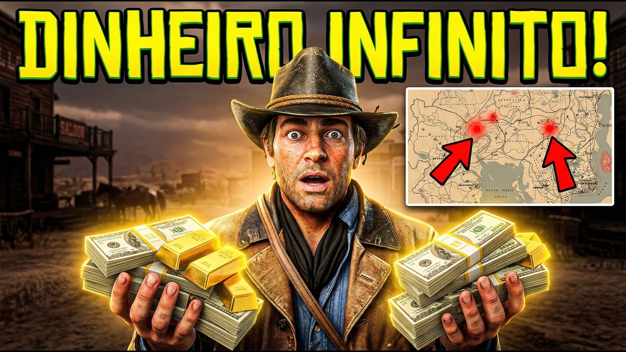 RDR2: Como Farmar Dinheiro Infinito em 2 Lugares (Atualizado)