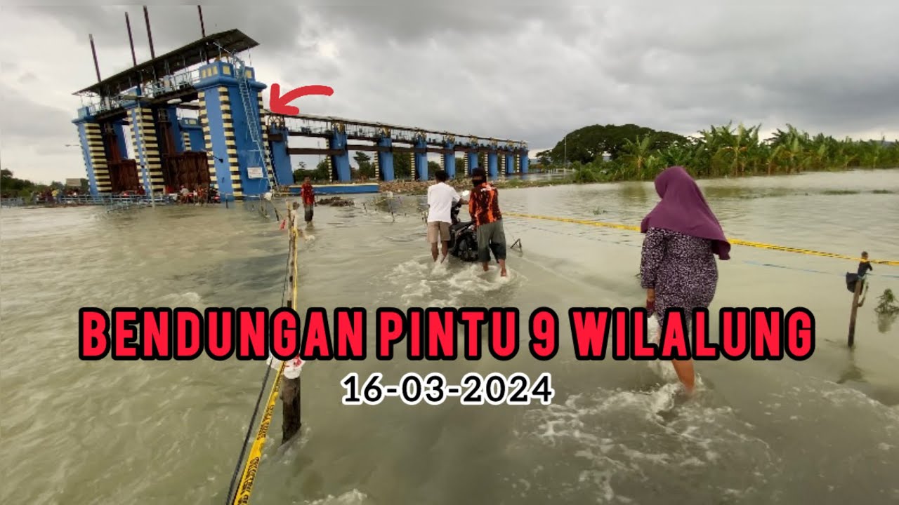 DEBIT AIR BENDUNG WILALUNG DI DEMAK MELUAP