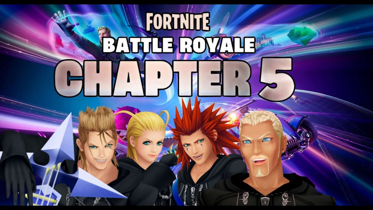 Organization XIII Plays Fortnite | Kingdom Hearts AI Voices