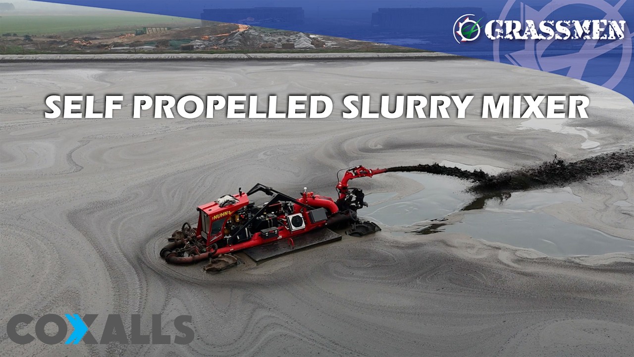 Europe&rsquo;s First Nuhn in Action! Coxalls Taking Mixing & Spreading Slurry To&nbsp;The&nbsp;Next&nbsp;Level!