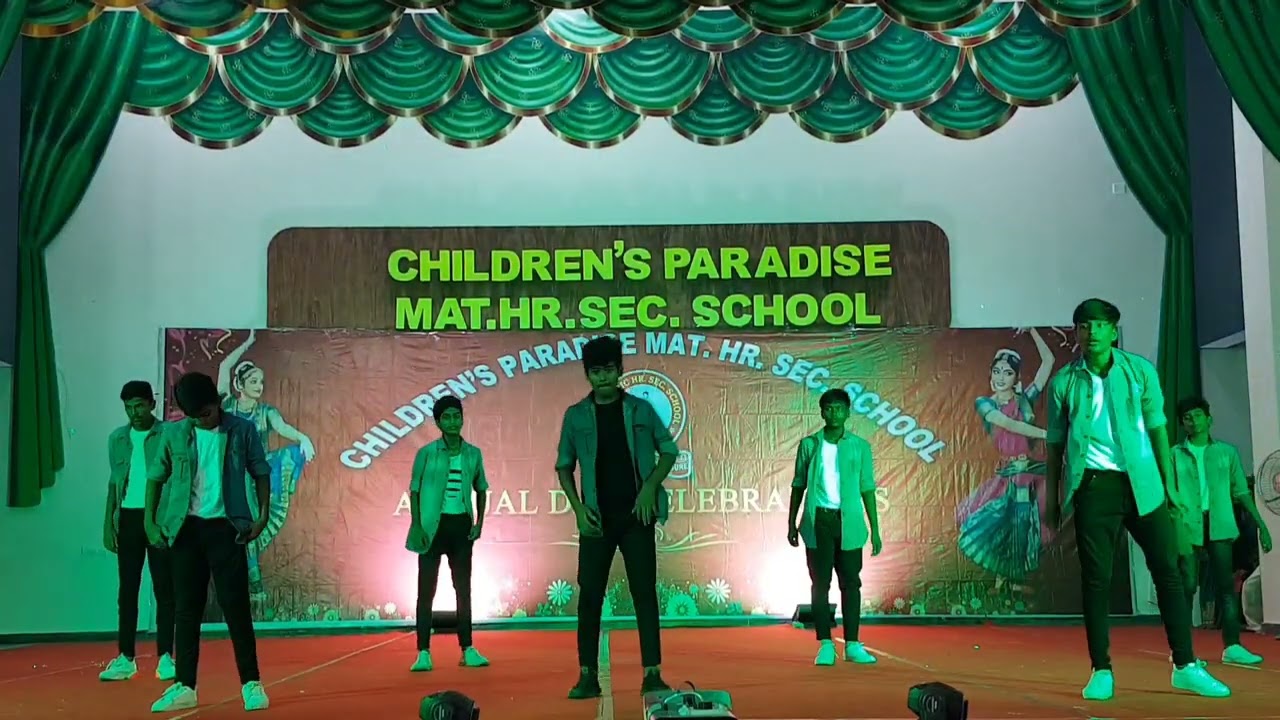 Annual day celebration 2022 | 9th std boys dance performance