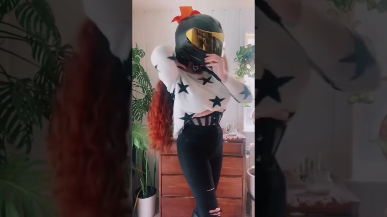 How to prevent helmet hair on a motorcycle! The best biker “hairstyle”.