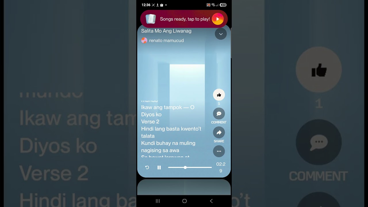 Salita Mo Ang Liwanag - ACBA ASF