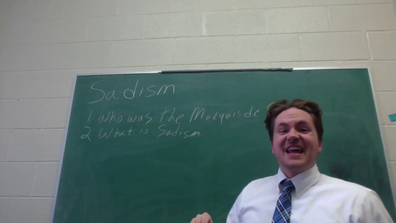 Who was the Marquis de Sade?