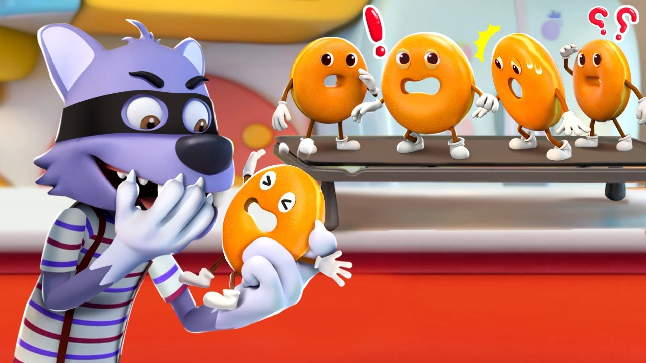 Five Little Donuts Song | Colors Song | Learn Numbers | Nursery Rhymes | Kids Song | BabyBus
