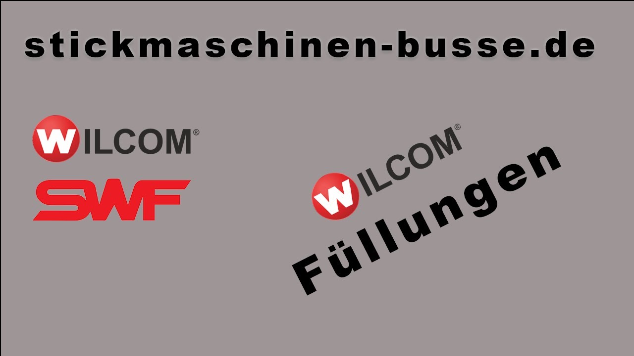 Wilcom e4 Schulung & Tutorial How To Füllungen erstellen und anpassen