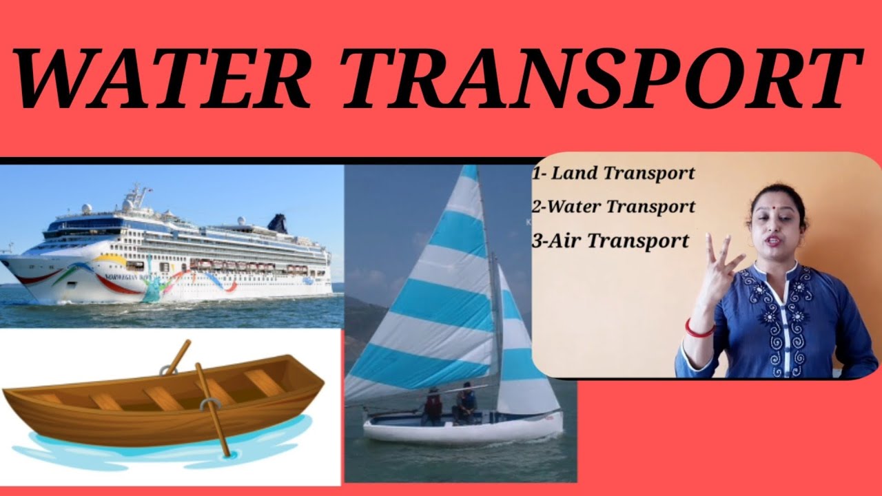 learning about water transport for nursery, kindergarten and preschooler