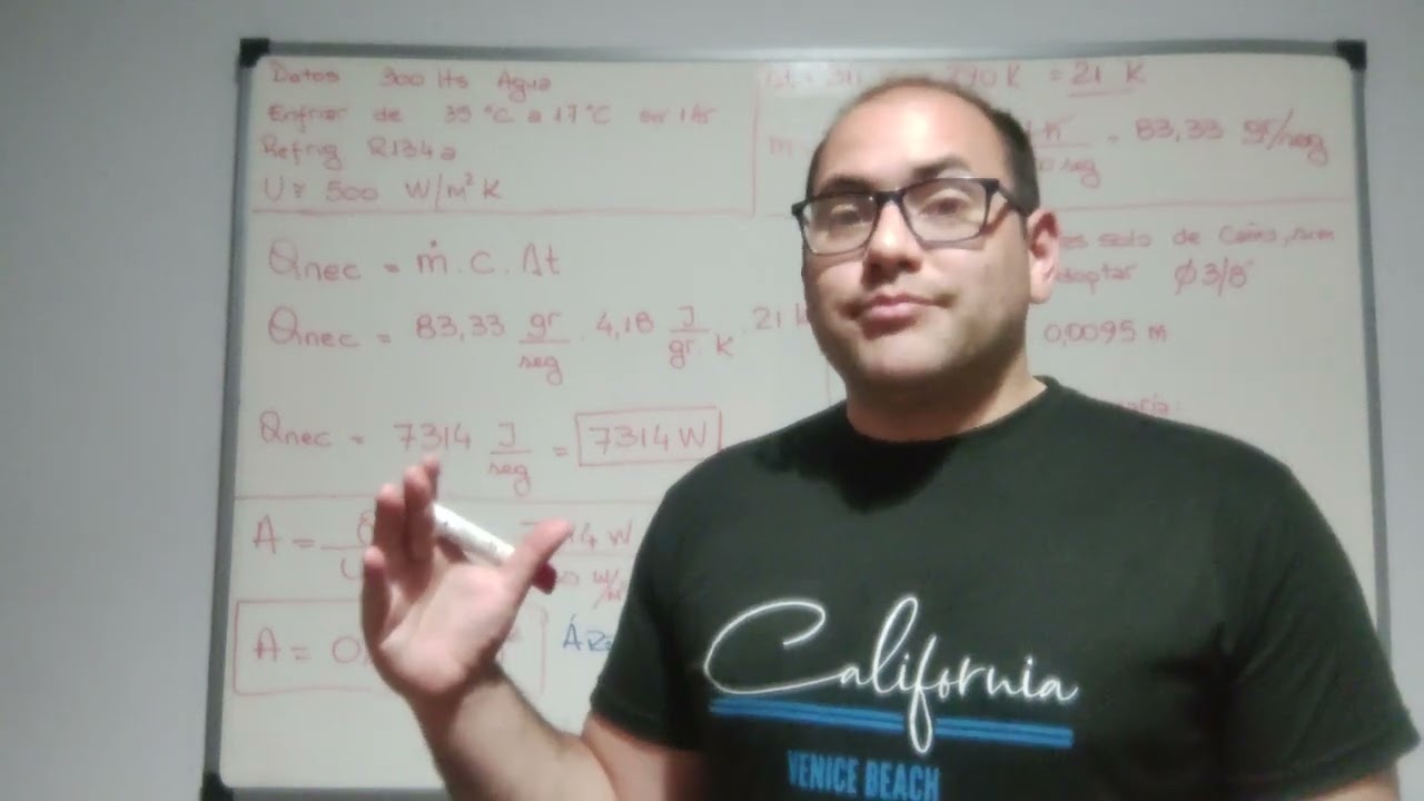 Cálculo práctico de Evaporador y compresor Parte 1