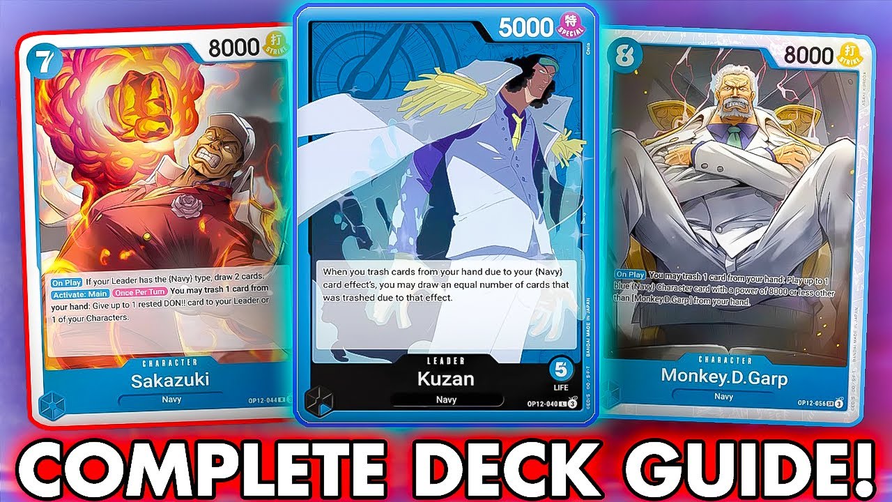 OP12 Kuzan COMPLETE Deck Guide! | OP12 Deck Breakdown