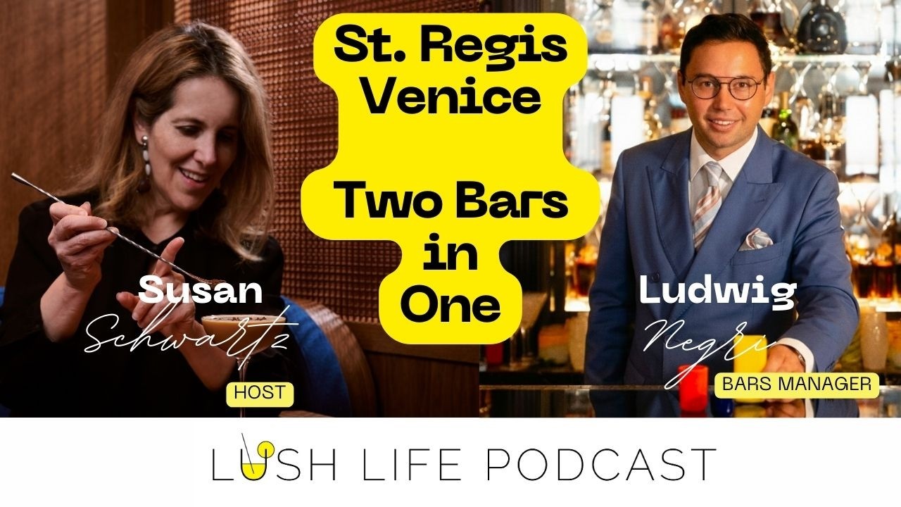 How to Drink at the St. Regis Venice with Ludwig Negri, Bars Manager
