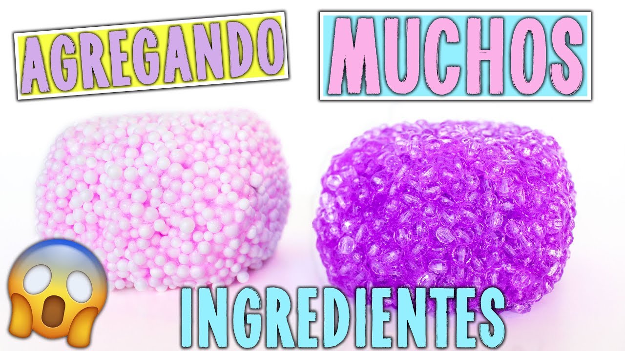 AGREGANDO MUCHOS INGREDIENTES AL SLIME!, ADDING TOO MUCH INGREDIENTS INTO SLIME! #1