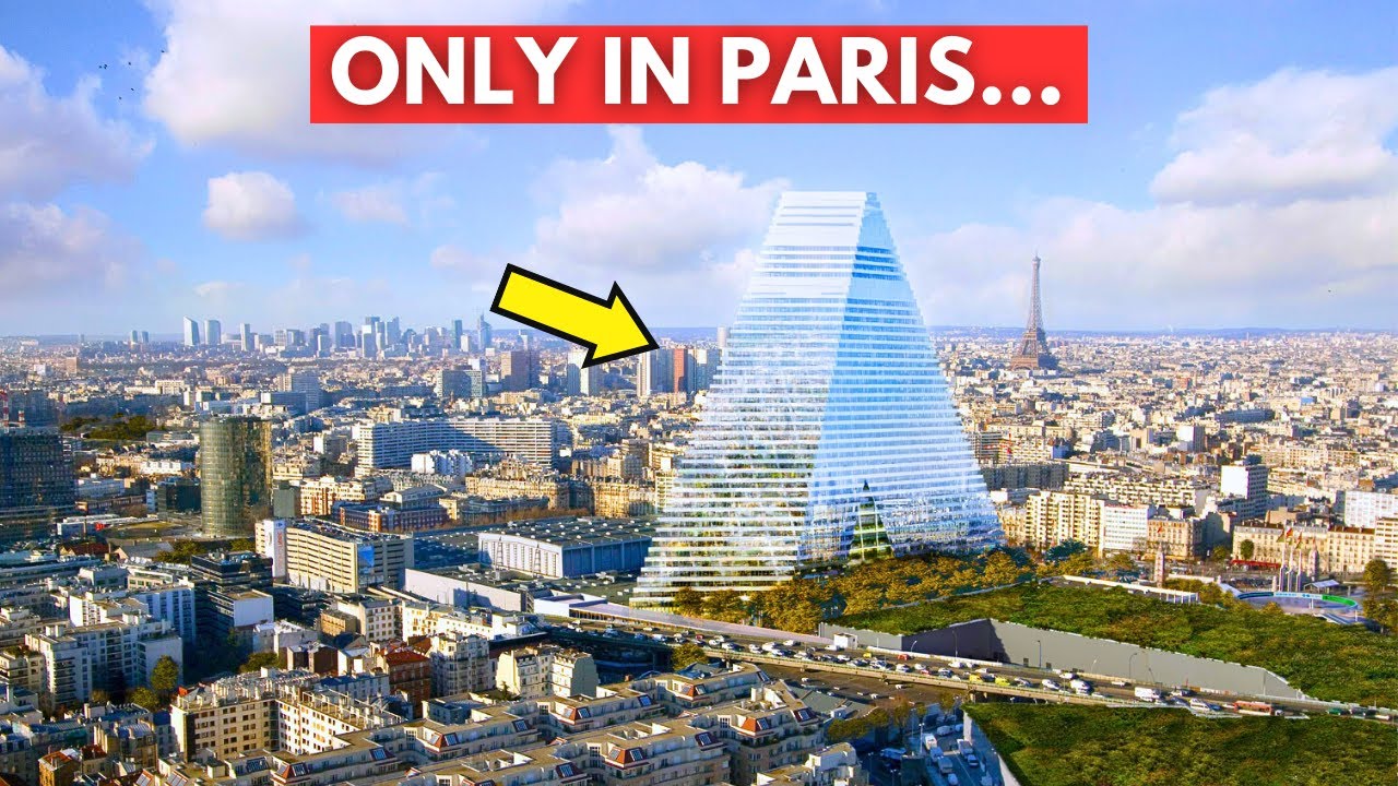 Unbelievable! Paris Is Building A GIANT Glass Pyramid Skyscraper