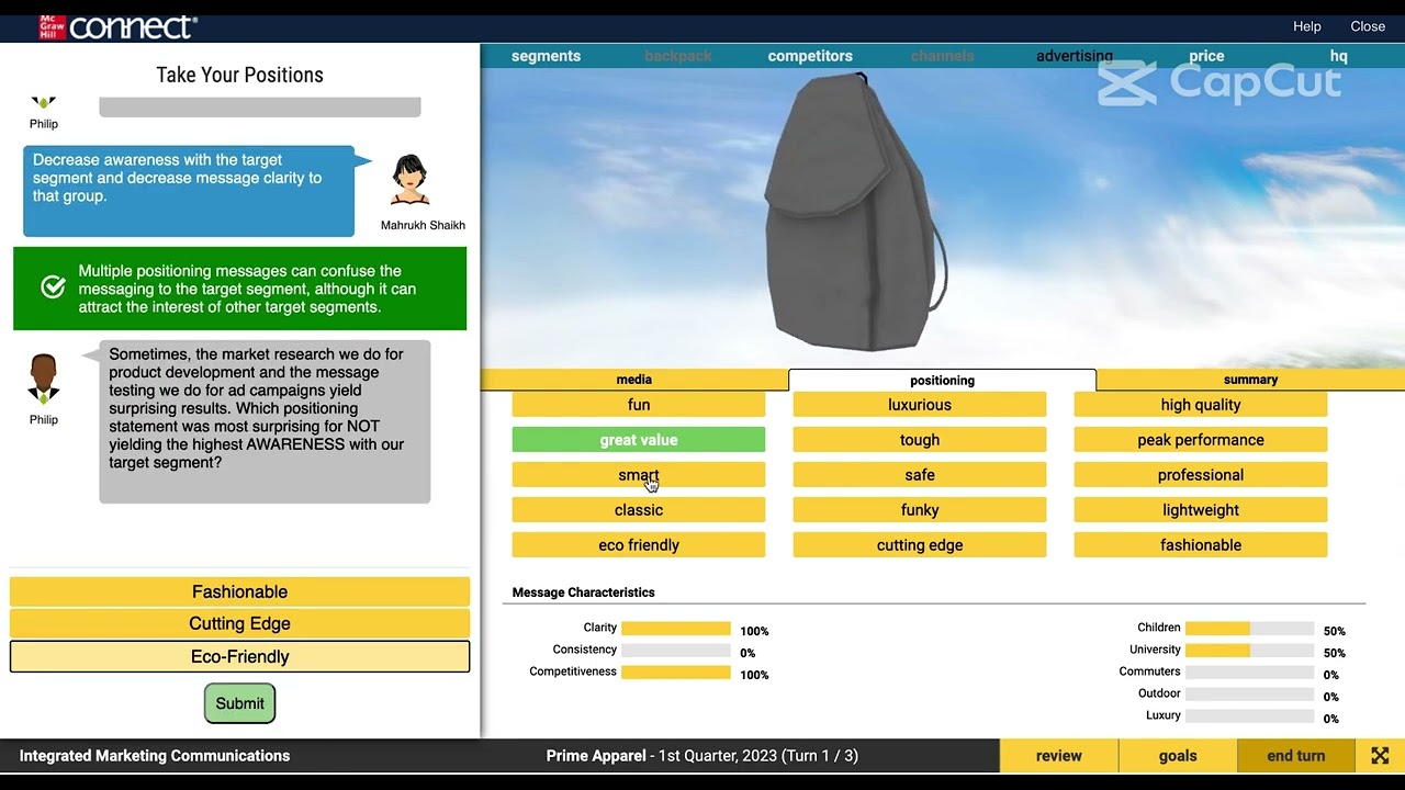 «Поведение потребителей: построение маркетинговой стратегии, 14e» — Учебное пособие по симуляции ...