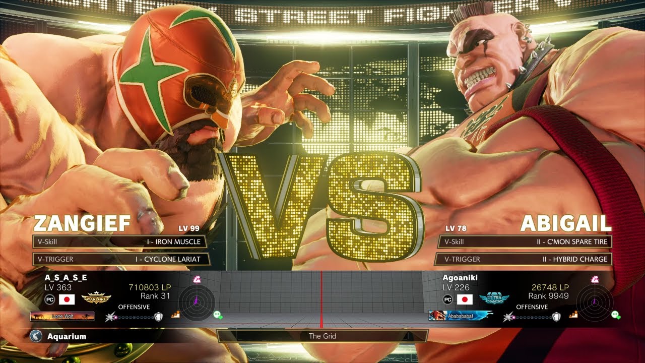 SFV Champion Edition🔥 ASASE (Zangief) Vs Agoaniki (Abigail) 🔥 Online Match's 02-08-2023
