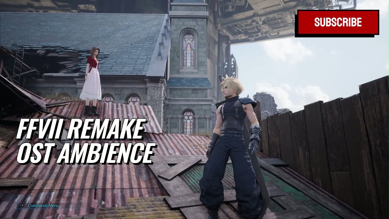 FFVII Remake OST – Sector 5 Slums  -  Flowers Blooming in the Church (Extended Relaxing, Ambience)