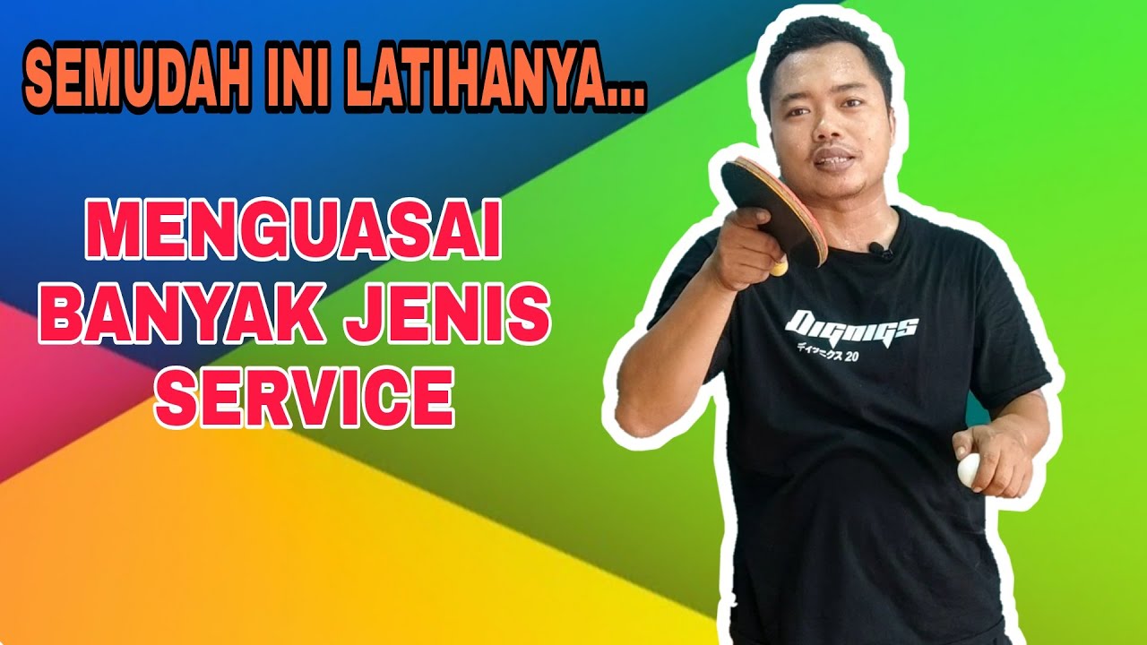 Table tennis service tutorial