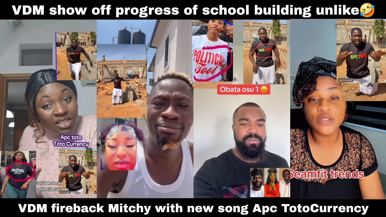 VDM Apc TotoCurrency VS Political Tool Vs School Building progress. Nigerians🇳🇬 react. Verydarkman🙌