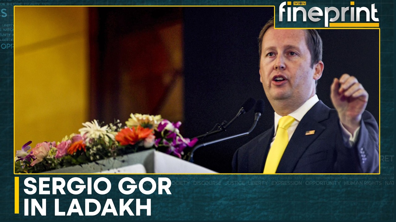 US Amb Sergio Gor Arrives in Leh on His Maiden Visit to Ladakh | WION