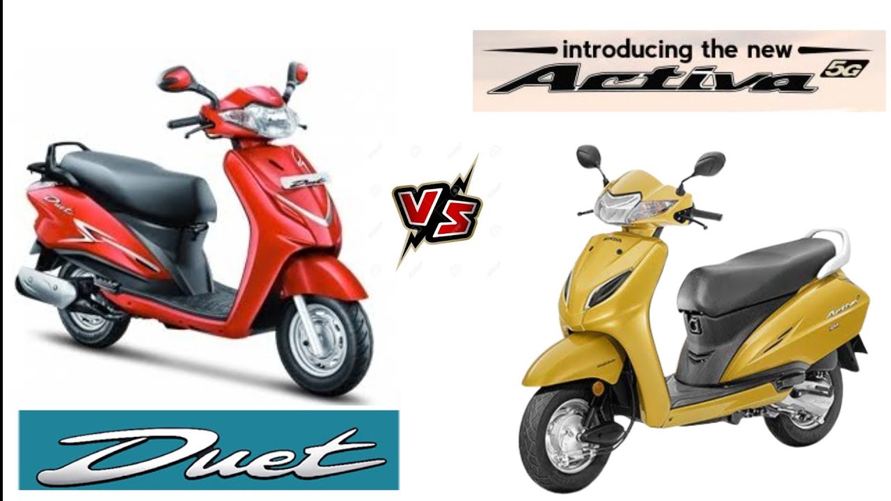 Hero Duet vs Honda Activa 5G comparison|Price,Specs,Features,Mileage,Looks,Overview,etc...